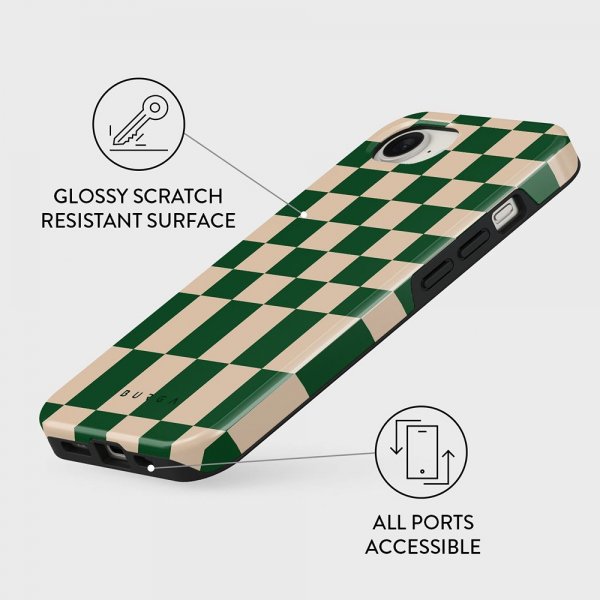 Burga iPhone 16e/iPhone 17e Deksel Tough MagSafe Ivy League