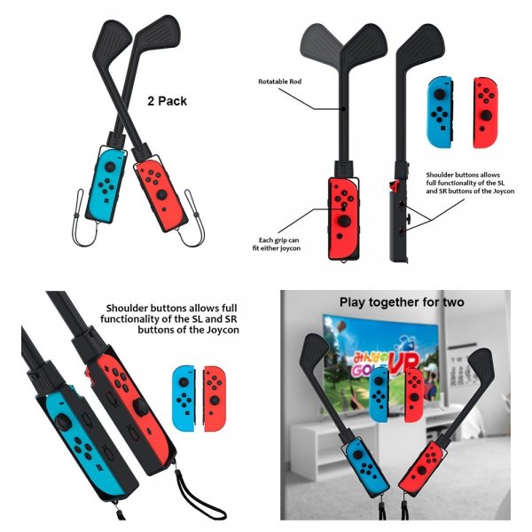 JYS NS215 10-i-1 Sportsutstyrssett til Nintendo Switch