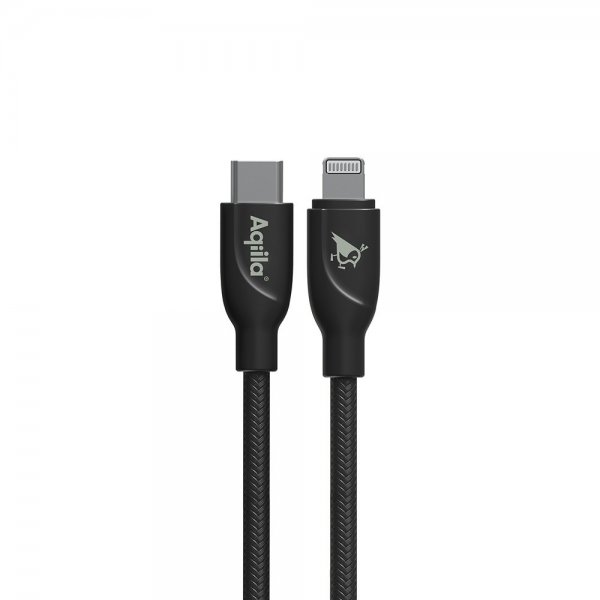 Aqiila Kabel Cablebird CB21 USB-C/Lightning 60W 1m Svart
