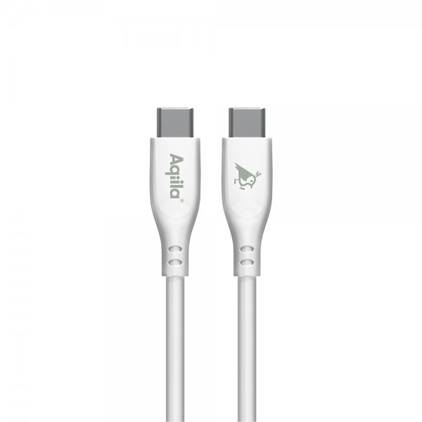Aqiila Kabel Cablebird CS11 USB-C/USB-C 60W 1m Hvit