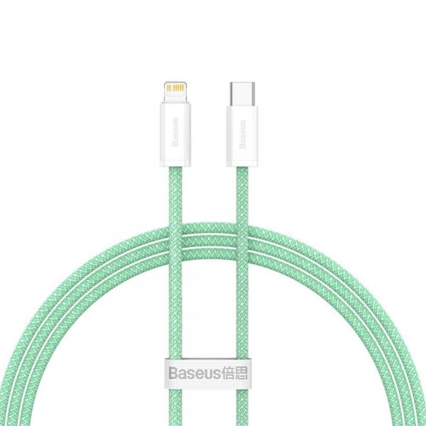 Baseus Kabel Dynamic Series USB-C till Lightning 1 m Grønn