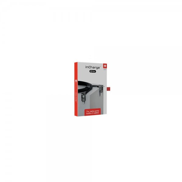 Rolling Square Kabel inCharge 6 Max 1.5m 6in1 Mercury Gray