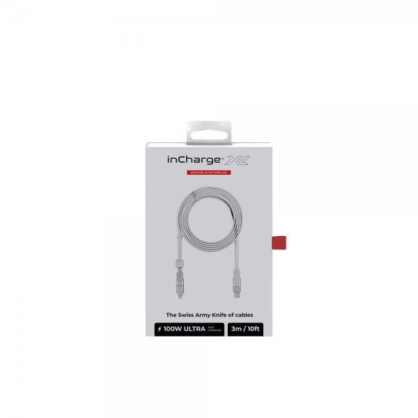 Rolling Square Kabel inCharge XL 100W 3m 6in1 Glacier White