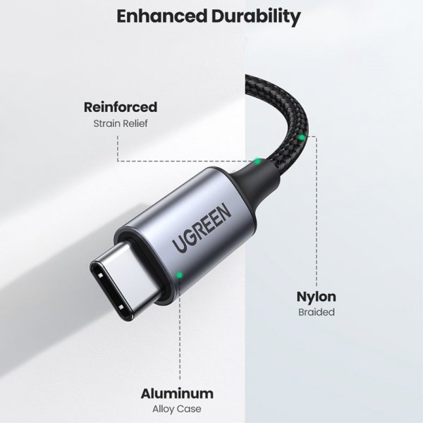 Ugreen Kabel USB-C til 3.5mm AUX 1m