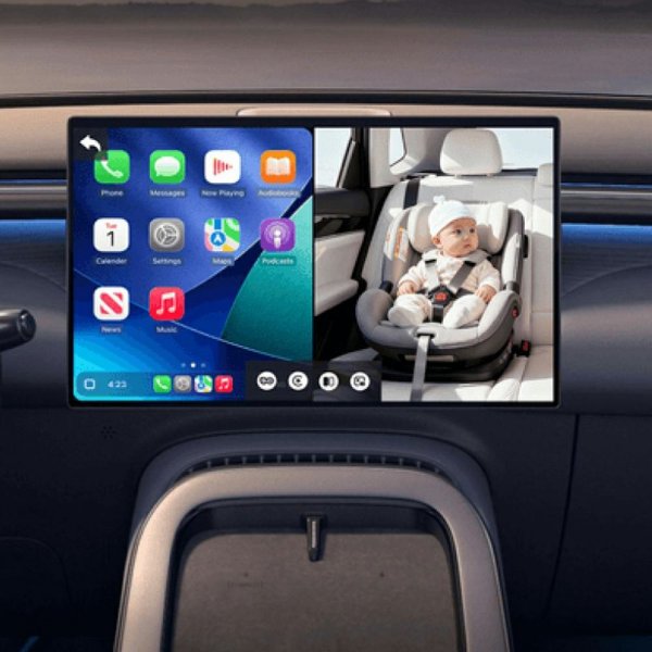 Ottocast Cabin Care Trådløs Apple CarPlay Adapter med kamera