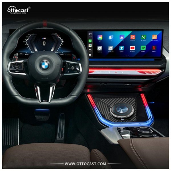 Ottocast Aibox i3 Apple CarPlay/Android Auto AI Box til BMW