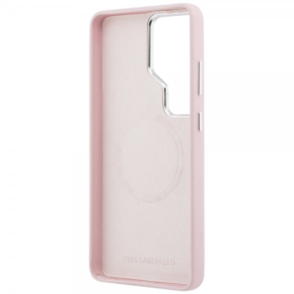 Karl Lagerfeld Samsung Galaxy S26 Ultra Deksel K Logo MagSafe Rosa