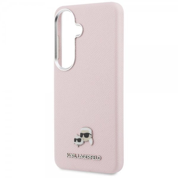 Karl Lagerfeld Samsung Galaxy S26 Deksel Saffiano MagSafe Rosa