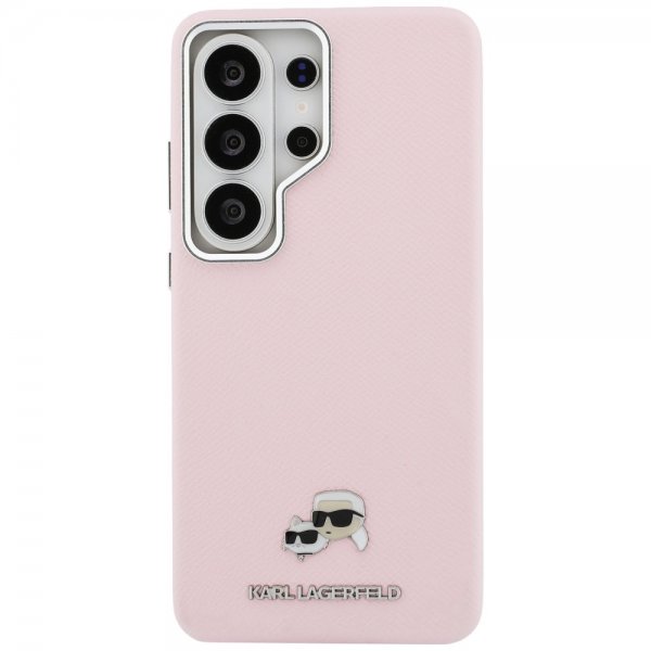 Karl Lagerfeld Samsung Galaxy S26 Ultra Deksel Saffiano MagSafe Rosa