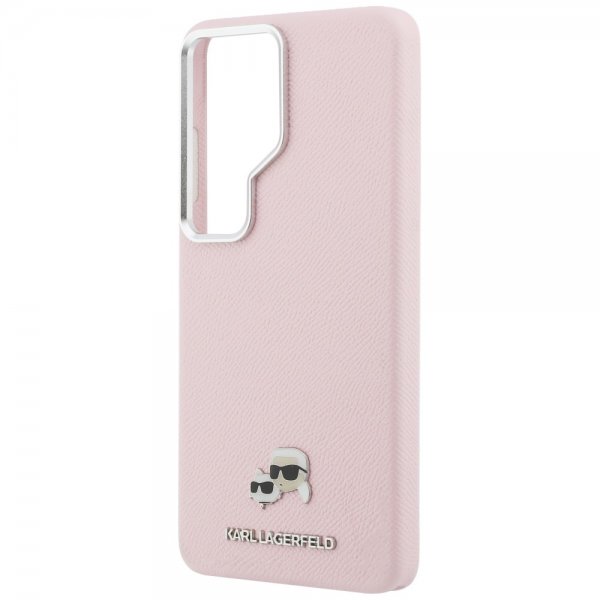 Karl Lagerfeld Samsung Galaxy S26 Ultra Deksel Saffiano MagSafe Rosa