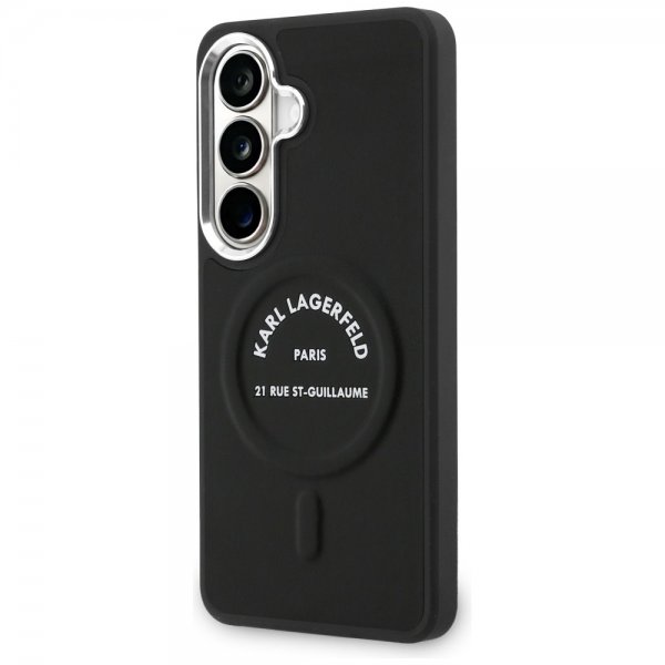 Karl Lagerfeld Samsung Galaxy S26 Deksel Embossed MagSafe RSG Svart