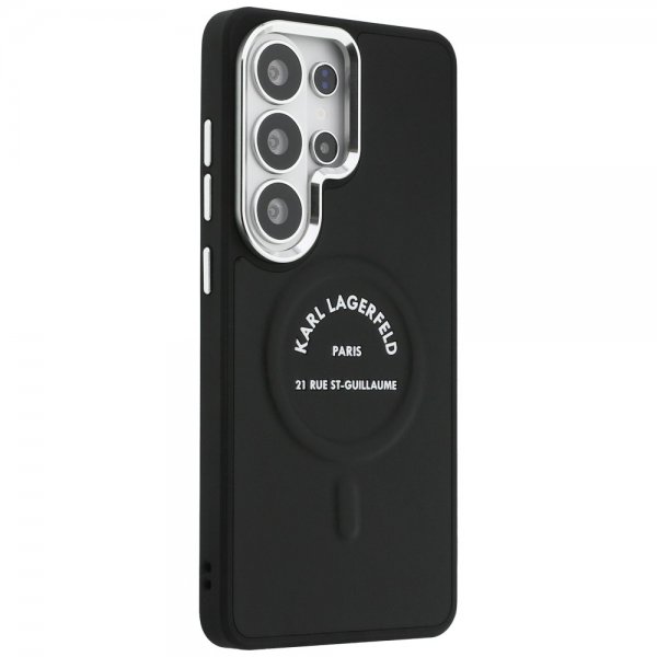 Karl Lagerfeld Samsung Galaxy S26 Ultra Deksel Embossed MagSafe RSG Svart
