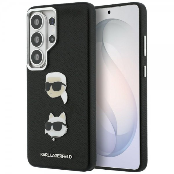 Karl Lagerfeld Samsung Galaxy S26 Ultra Deksel Saffiano Karl & Choupette Svart