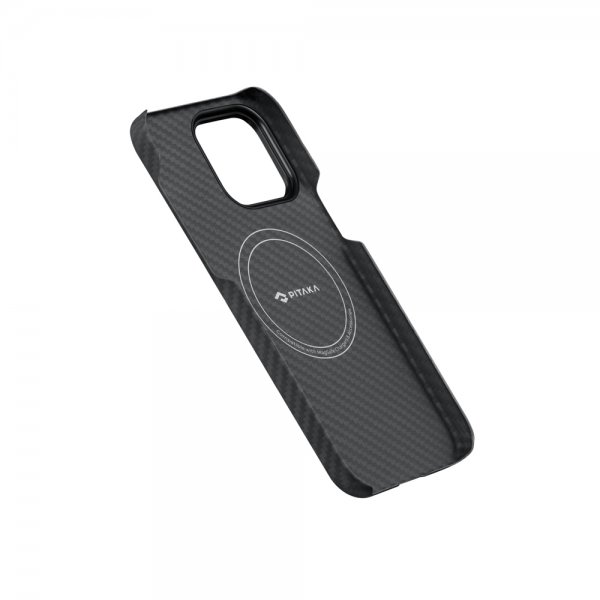 Pitaka iPhone 14 Pro Deksel MagEZ Case 3 Black/Grey Twill