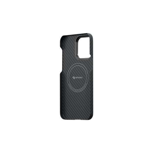 Pitaka iPhone 14 Pro Deksel MagEZ Case 3 Black/Grey Twill
