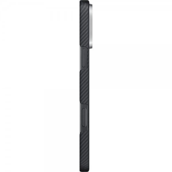 Pitaka iPhone 16 Pro Max Deksel Ultra-Slim Case MagSafe Black/Grey Twill