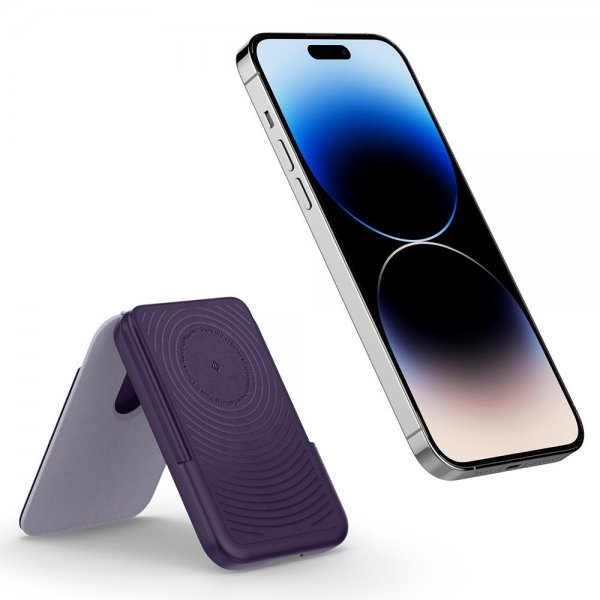Caseology Kortholder Nano Pop MagSafe Wallet Stand Grape Purple