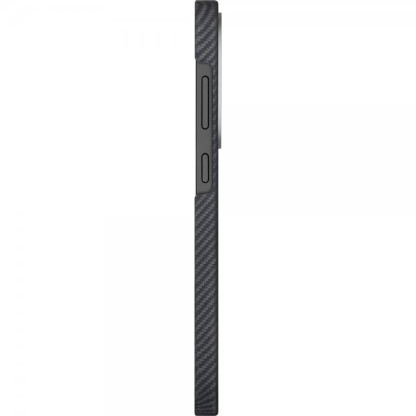 Pitaka Samsung Galaxy S25 Deksel Ultra-Slim Case MagSafe Black/Grey Twill