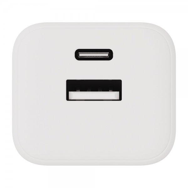 X2O Lader 20W Double USB-C/USB-A GaN Hvit