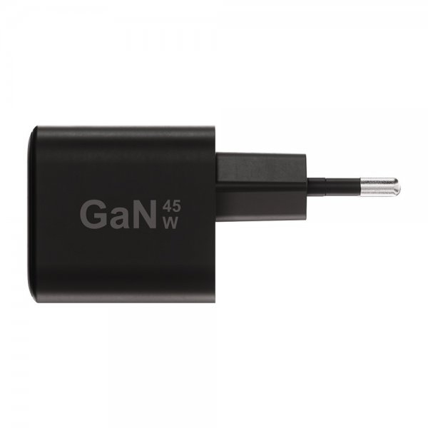 X2O Lader 45W Double USB-C GaN Svart