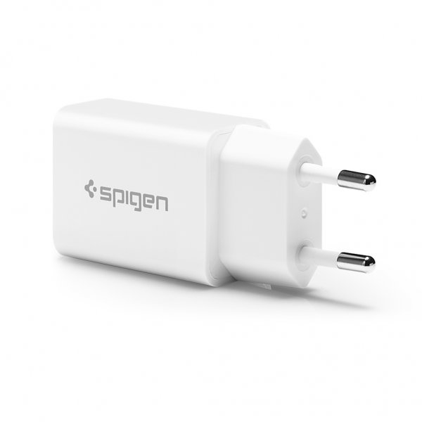 Spigen Lader F110 12W Hvit
