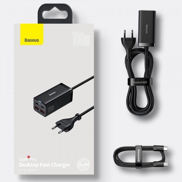 Baseus Laddare GaN3 Pro Desktop Fast Charger 100W
