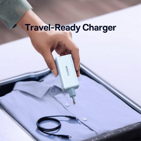 Baseus Lader GaN6 Pro Fast Charger 100W Galaxy Blue