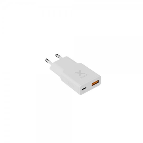 Xtorm Lader Go2 SlimLine 25W USB-C/USB-A Hvit