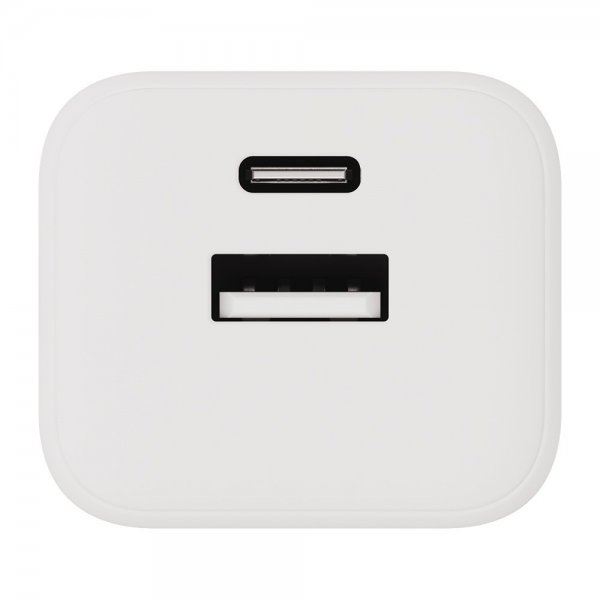 X2O Lader med Kabel 1.2m 35W USB-C/USB-A GaN Hvit