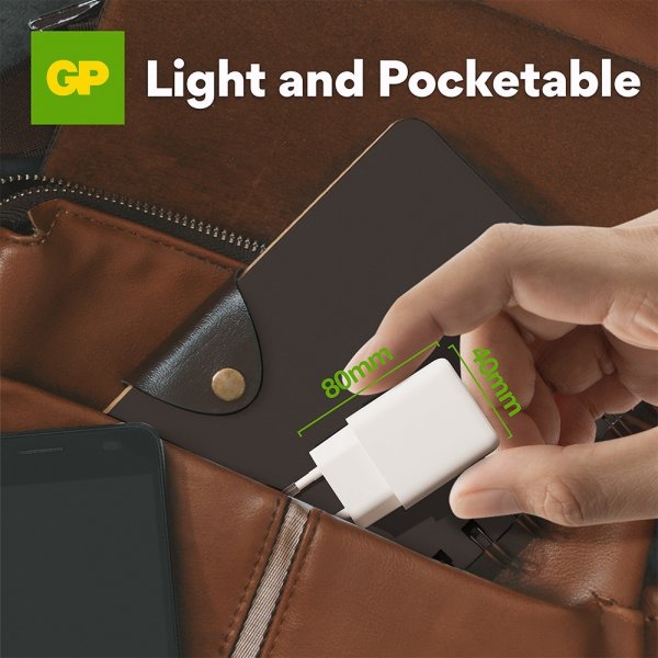 GP Lader PD 30W USB-A + USB-C