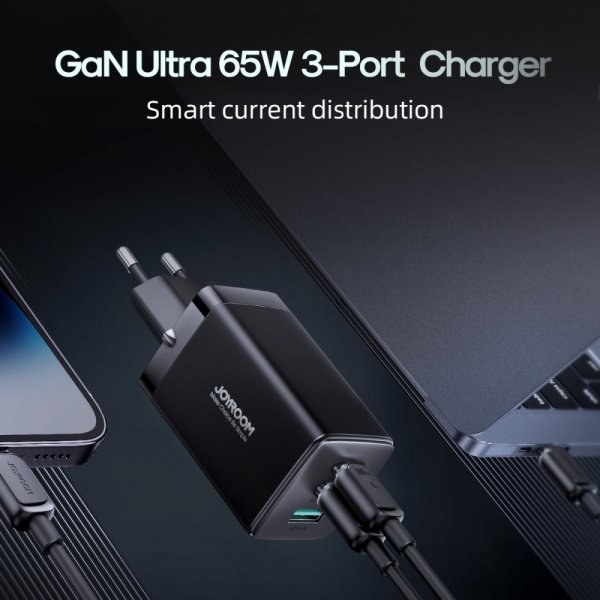 Joyroom Lader TCG01 65W med USB-C Kabel