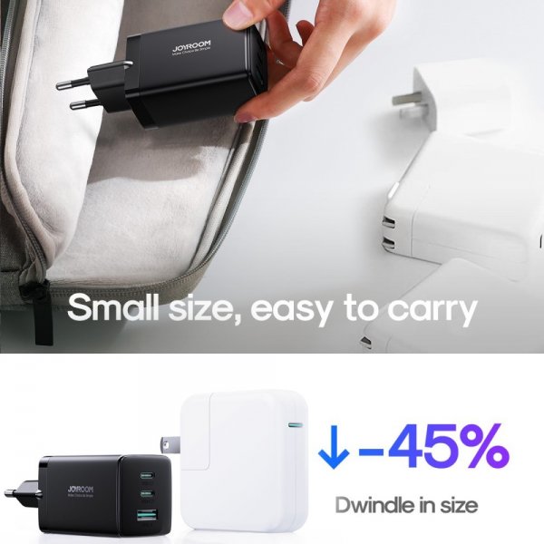 Joyroom Lader TCG01 65W med USB-C Kabel
