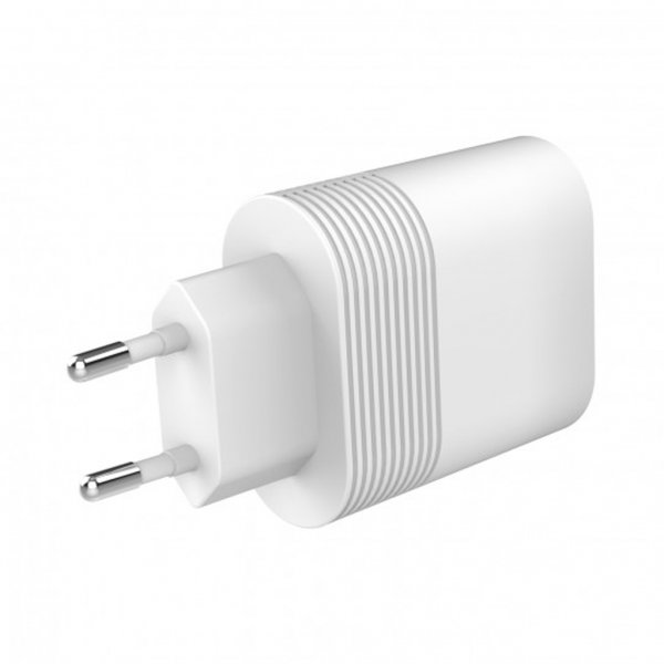 Xqisit Lader Travel Charger Dual USB-C PD 40W Hvit