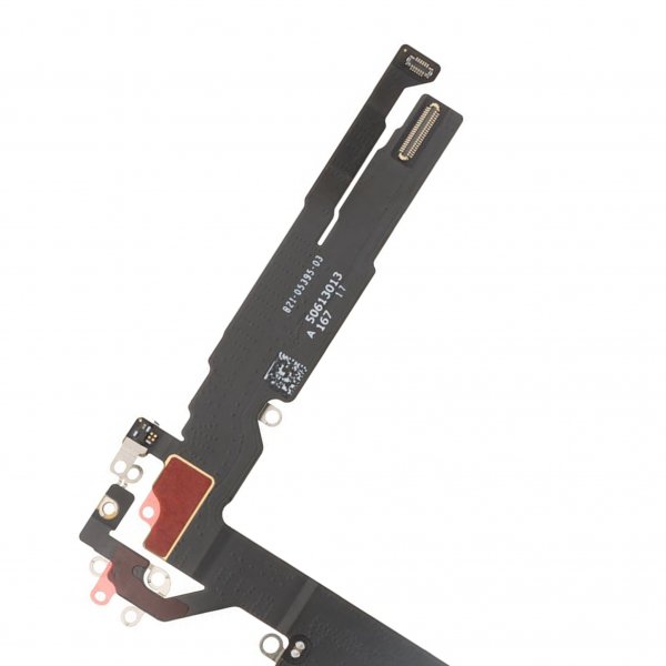 Ladekontakt med Flexkabel for iPhone 17 - Svart