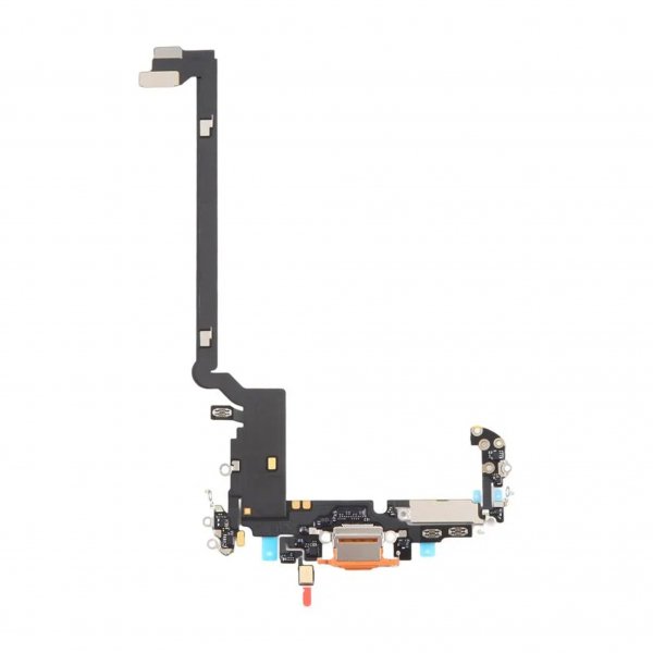 Ladekontakt med flexkabel for iPhone 17 Pro Max - Orange