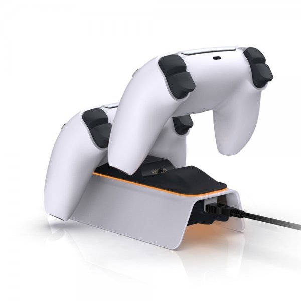 Dobe Ladestasjon for to PlayStation 5 kontrollere
