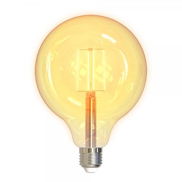 Deltaco Smart Home LED-pære Filament E27 WiFi G125 5.5W