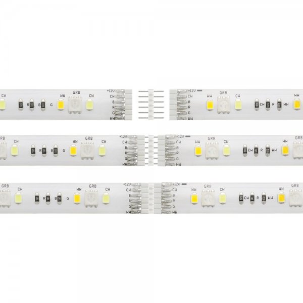 Deltaco Smart Home LED-stripeforlengelse RGB 6-pin 1m