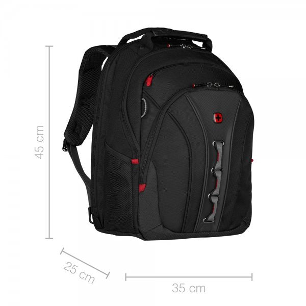 Wenger Legacy 16" Dataryggsekk Grå/Svart