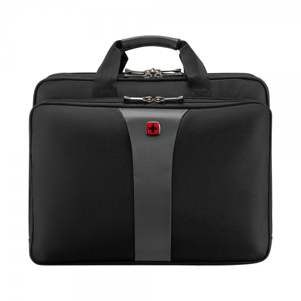 Wenger Legacy 17" Triple Gusset Dataveske Grå/Svart