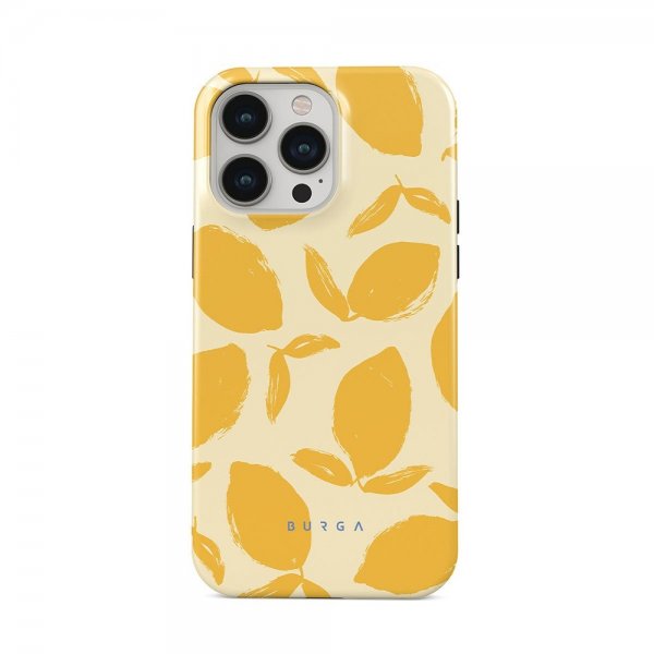 Burga iPhone 14 Pro Deksel Tough MagSafe Lemon Tart