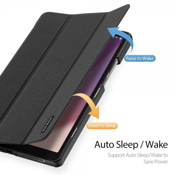Dux Ducis Lenovo Tab M9 TB310 Etui Domo Series Svart