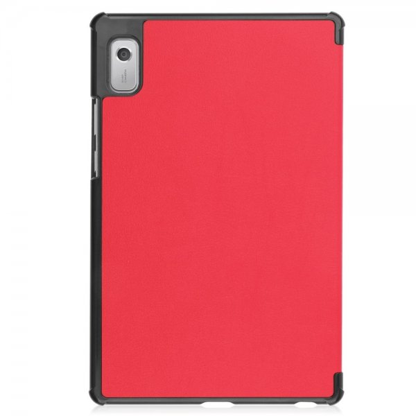 Lenovo Tab M9 TB310 Etui Trifold Rød