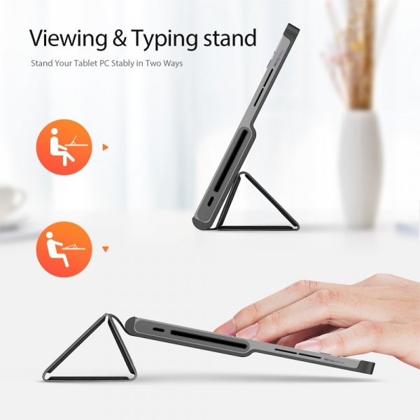 Dux Ducis Lenovo Tab Plus Etui Domo Series Svart