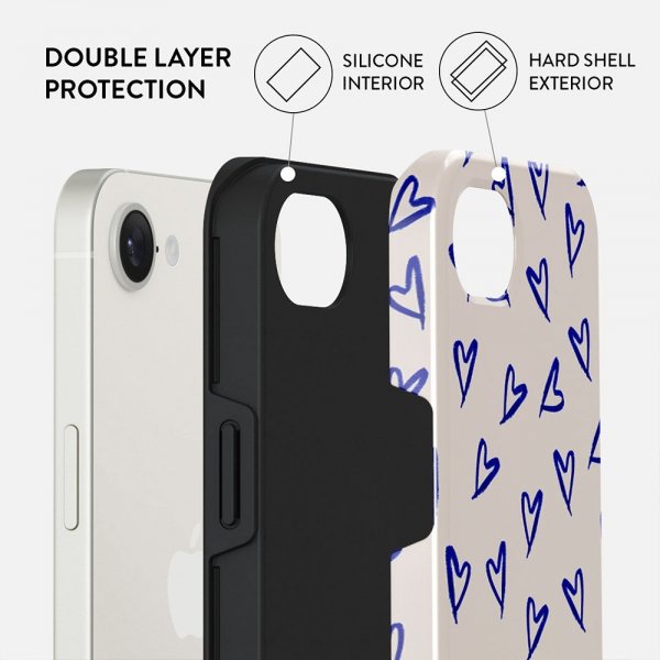 Burga iPhone 16e/iPhone 17e Deksel Tough MagSafe Love Me Right