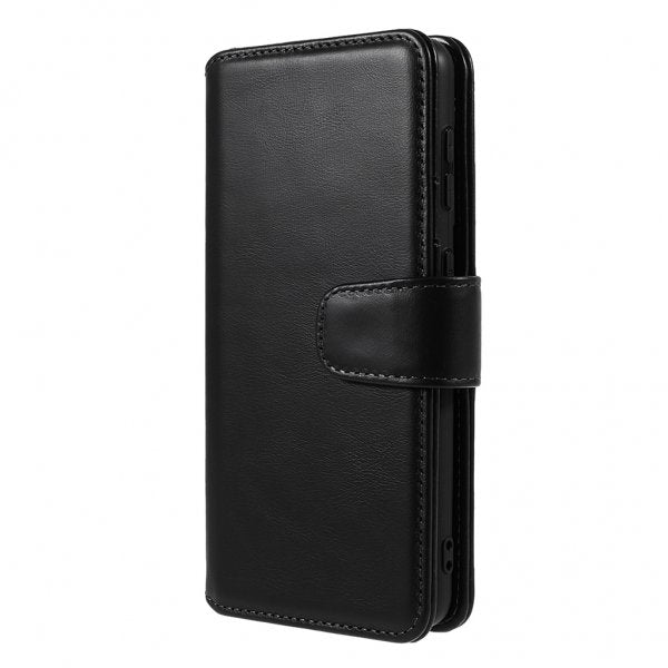 Nordic Covers Samsung Galaxy S21 Etui Essential Leather Raven Black