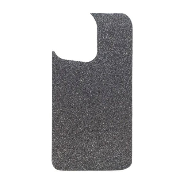 iPhone 12 Pro Deksel Glitter Transparent MagSafe Svart