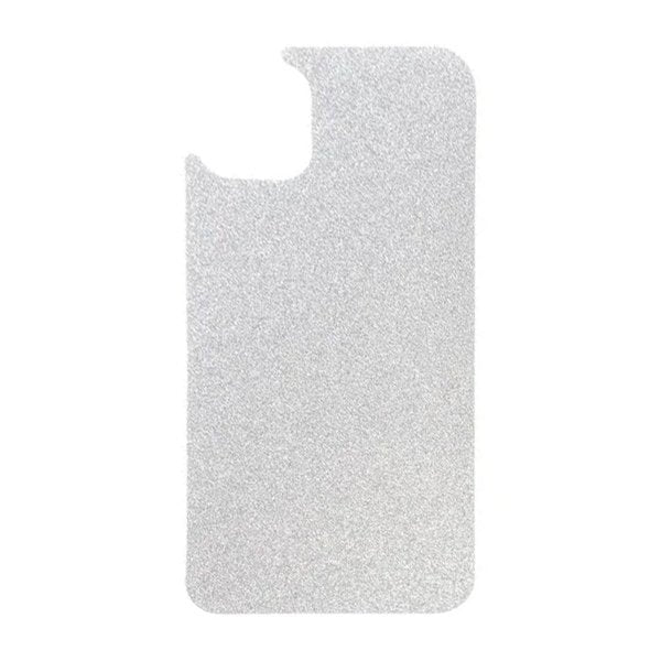 iPhone 13 Deksel Glitter Transparent MagSafe Sølv
