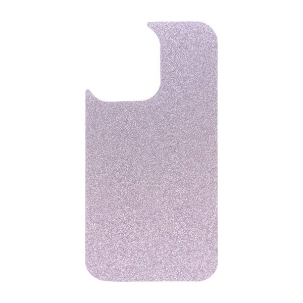 iPhone 15 Pro Max Deksel Glitter Transparent MagSafe Lilla
