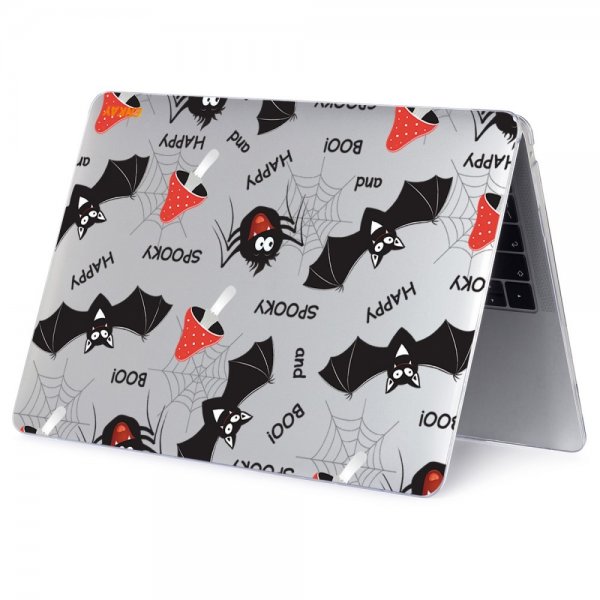 ENKAY Macbook Air 13 (A1932. A2179)/Macbook Air 13 M1 (A2337) Deksel Motiv Flaggermus